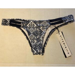 VITAMIN A Bikini Swim Bottom Sz. Med NWT
